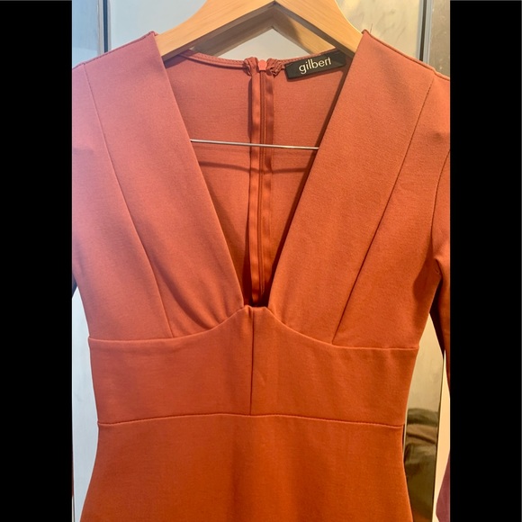 Peachy- Pink Mini Dress - Picture 2 of 3